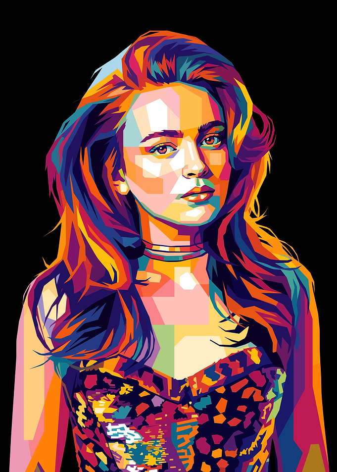 Sadie Sink Pop Art