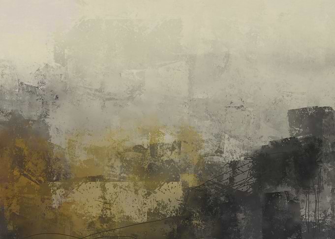 Abstract Earthy Textured Painting