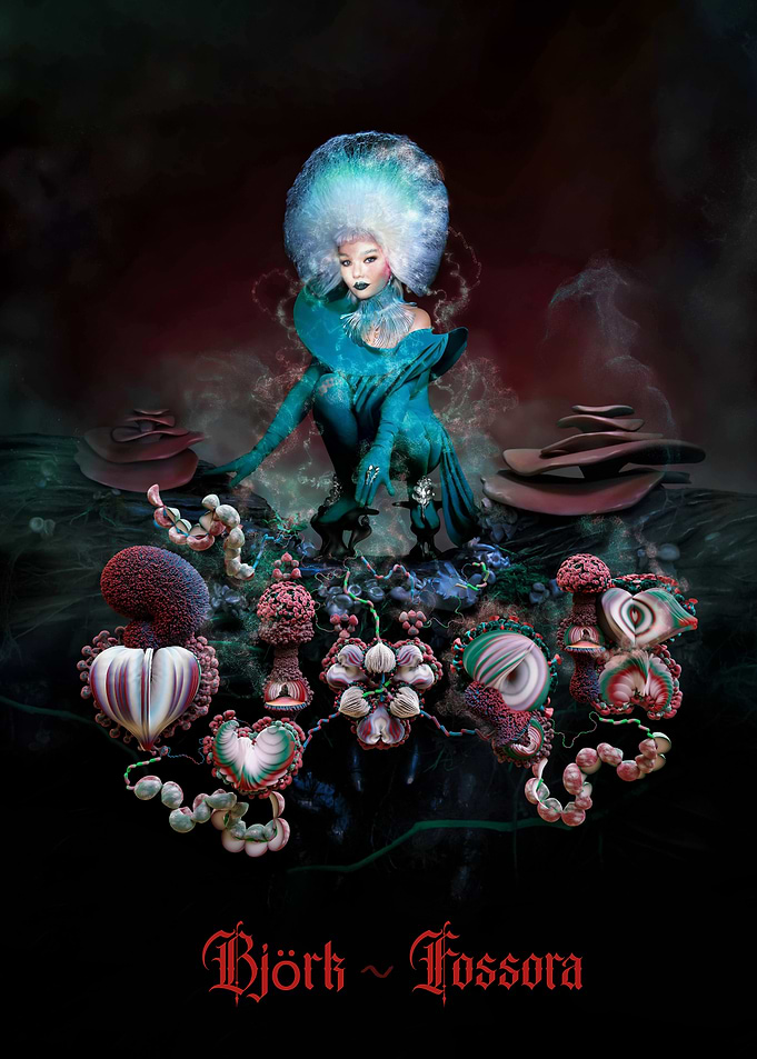 Björk Fossora Album Cover Art