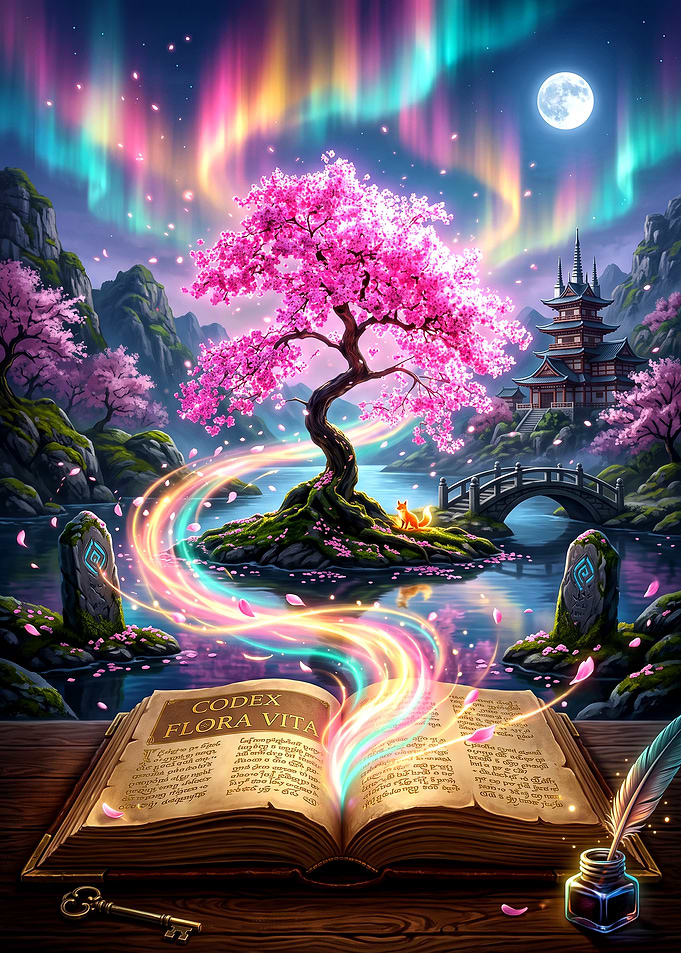 Magical Codex of the Cherry Blossom