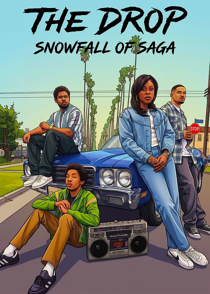 The Drop Snowfall of Saga Poster