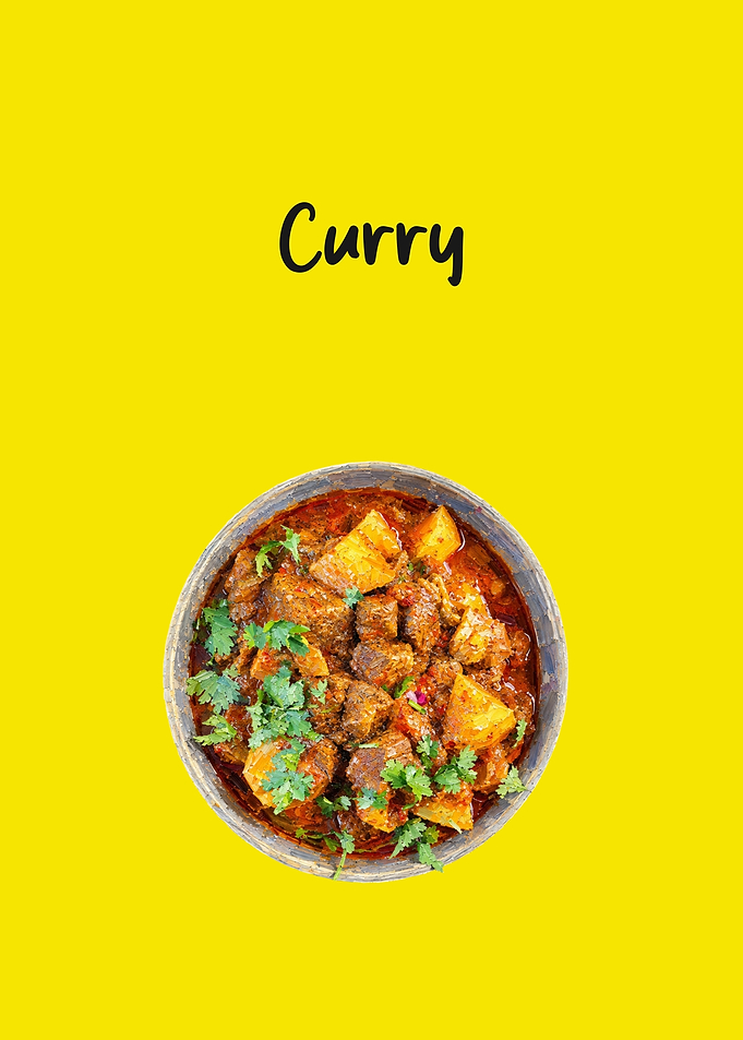 Bowl of Spicy Meat Curry