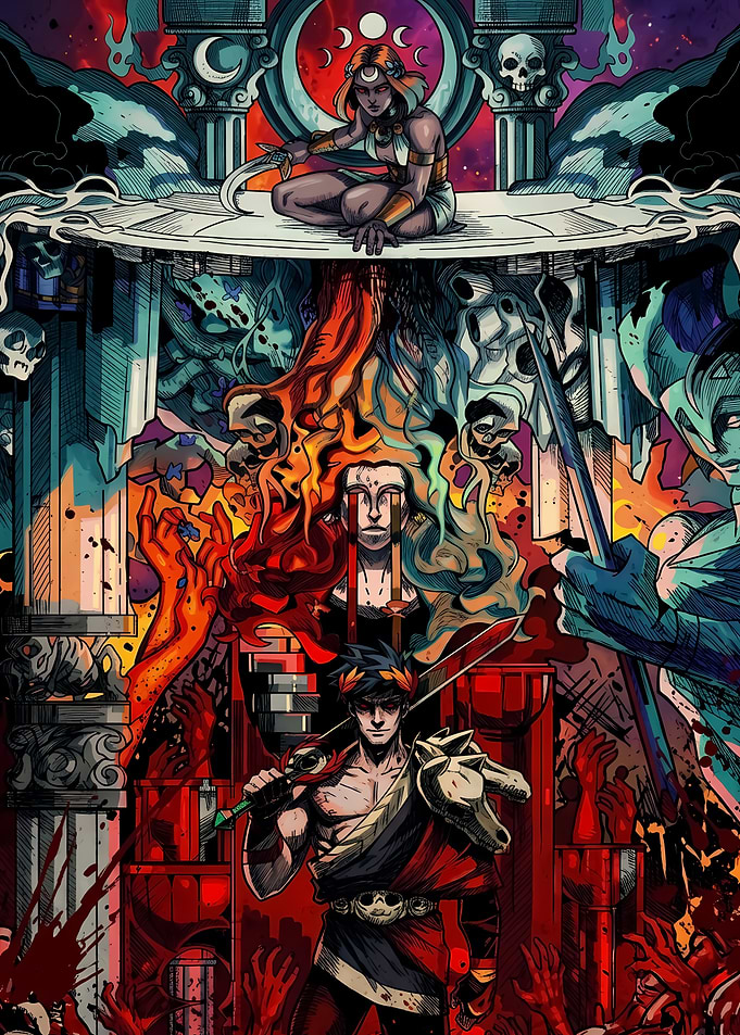 Hades Game Fan Art Illustration