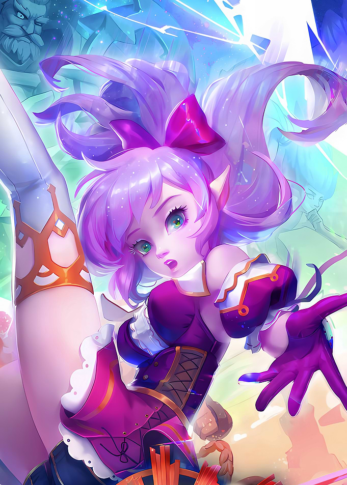 Anime Girl Character Digital Illustration