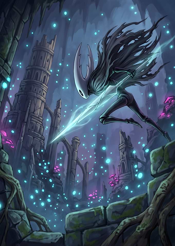 Hornet from Hollow Knight in Action