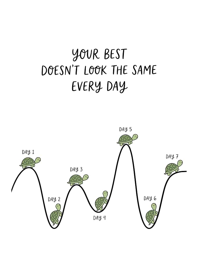 Your Best Doesn't Look Same Daily