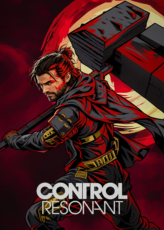 Control Resonant Warrior Digital Art