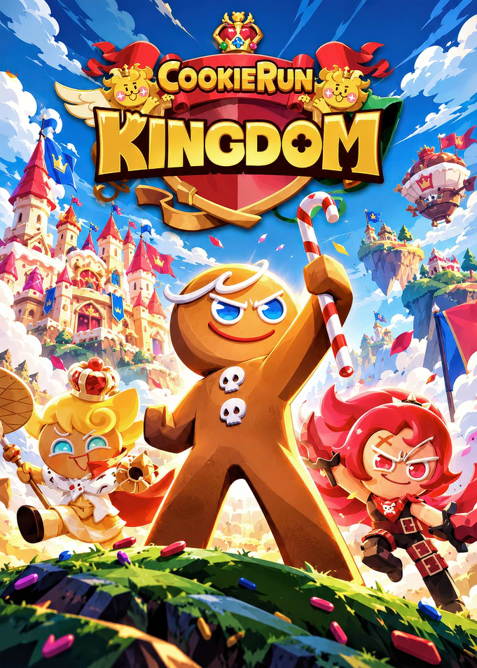 Cookie Run Kingdom Game Poster