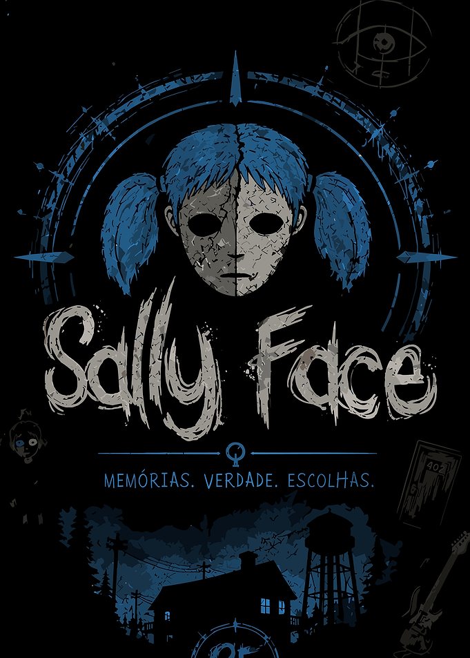 Sally Face Game Poster Art