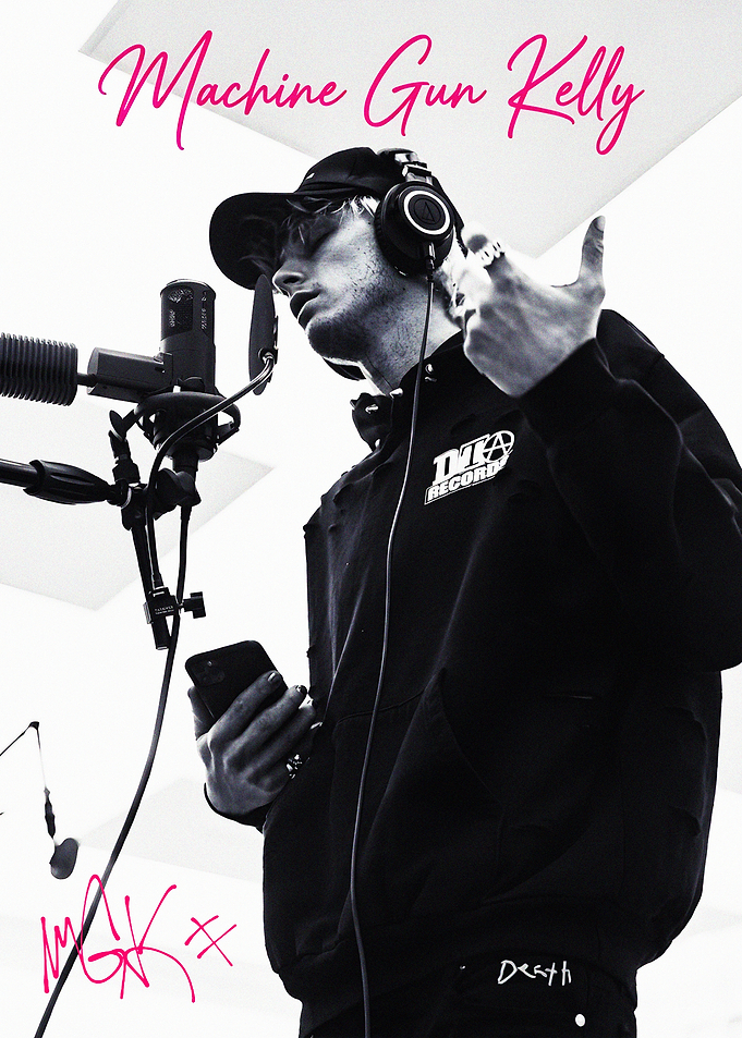 Machine Gun Kelly Recording Session