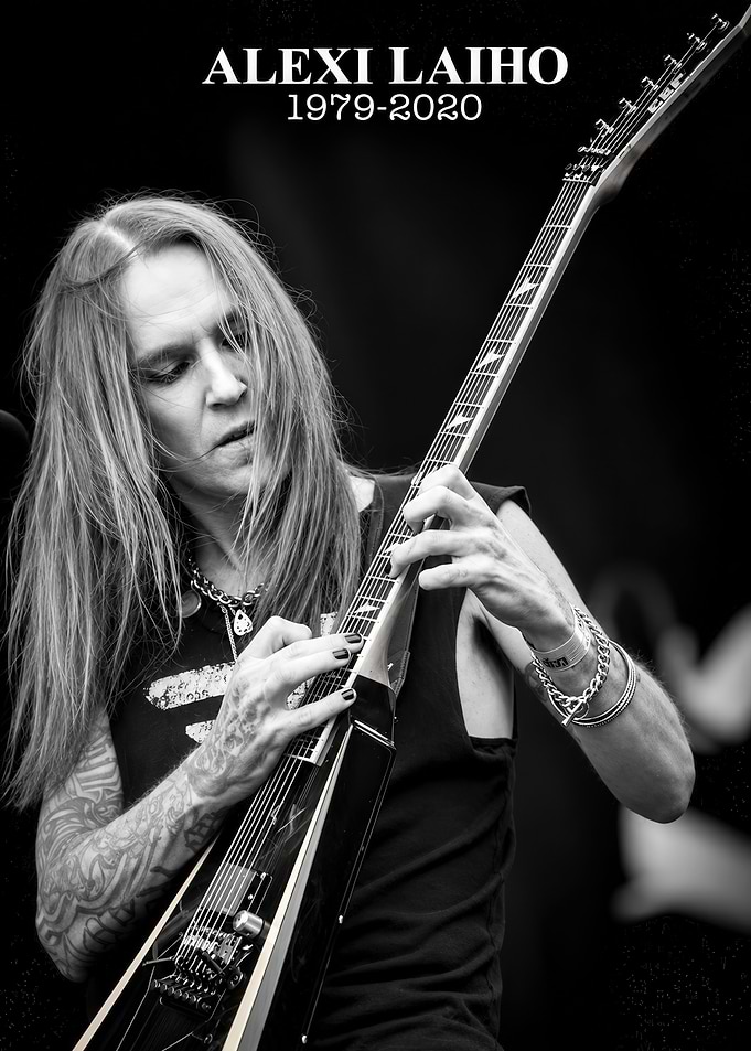 Alexi Laiho Tribute Portrait