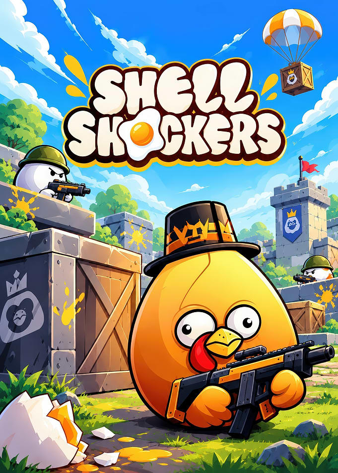 Shell Shockers Game Promotional Art