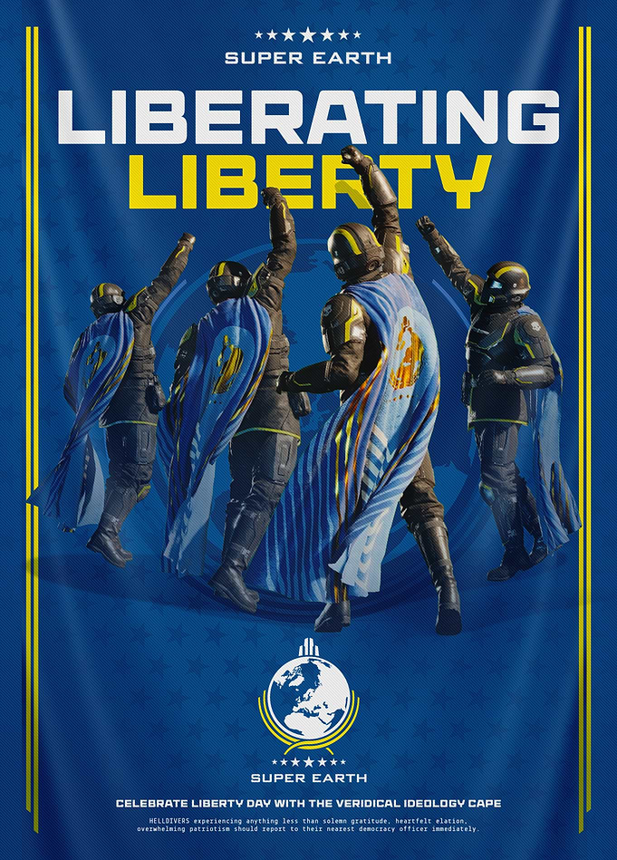 Helldivers II - Liberating Liberty Day Salute