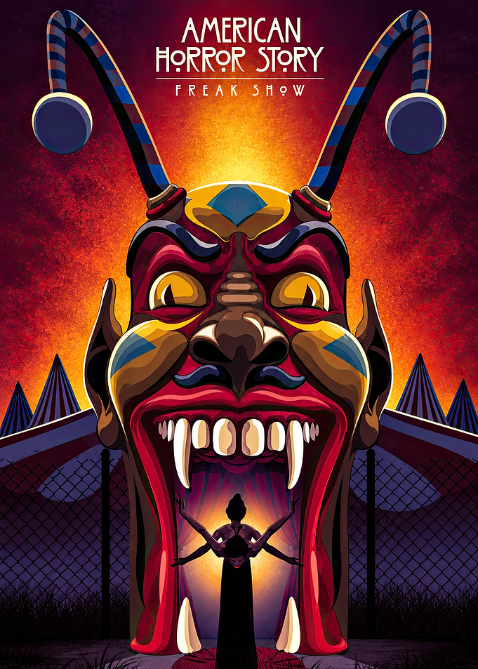 American Horror Story Freak Show Poster