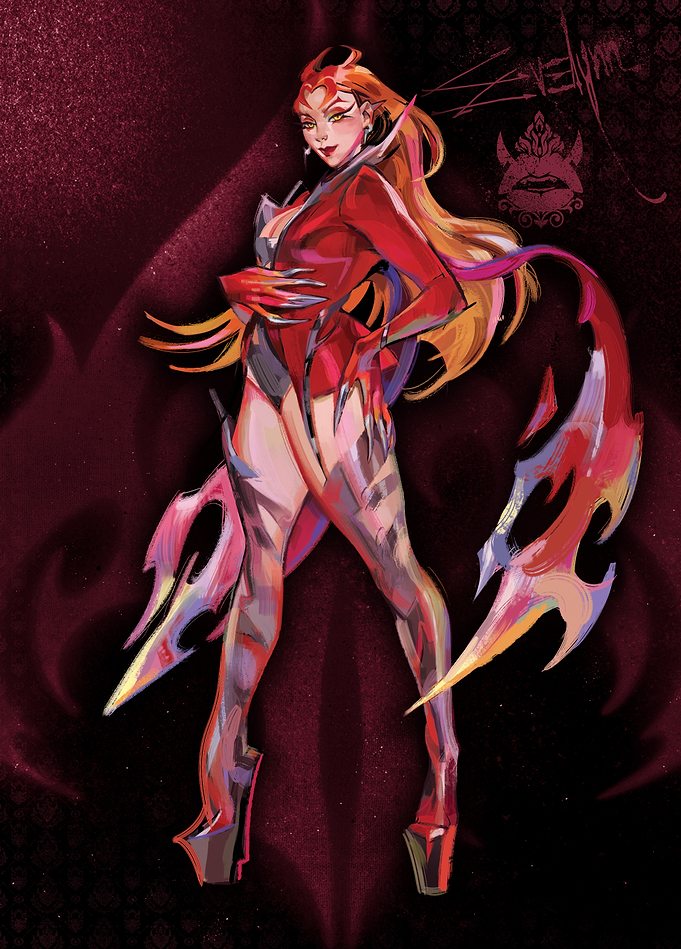 League of Legends - Evelynn, Crimson Temptation