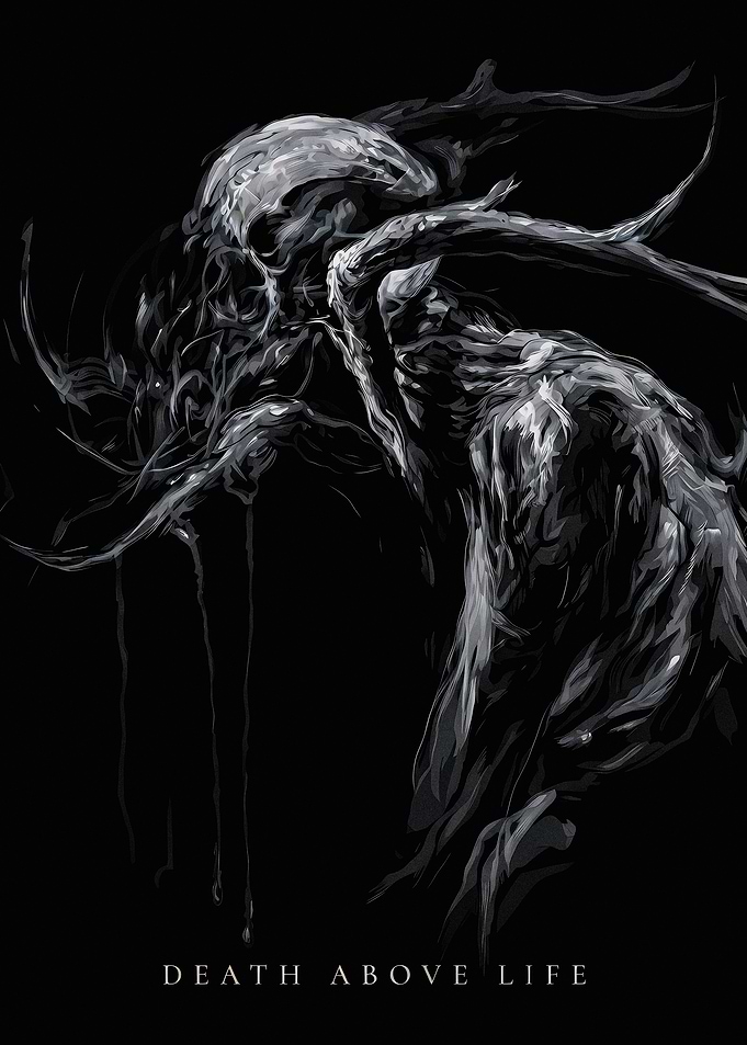 Dark Fantasy Creature Death Above Life