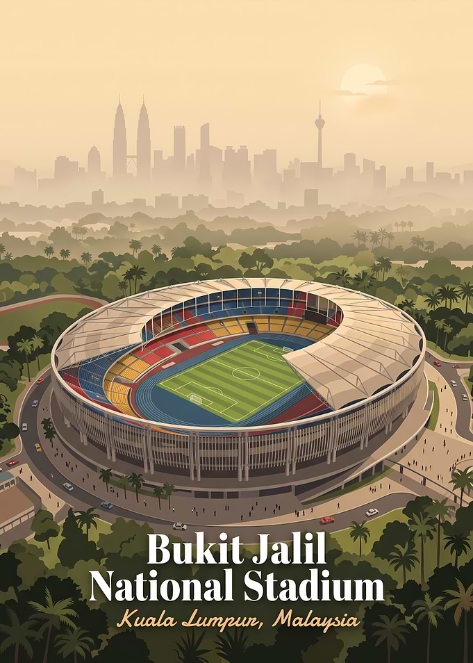 Bukit Jalil National Stadium Poster