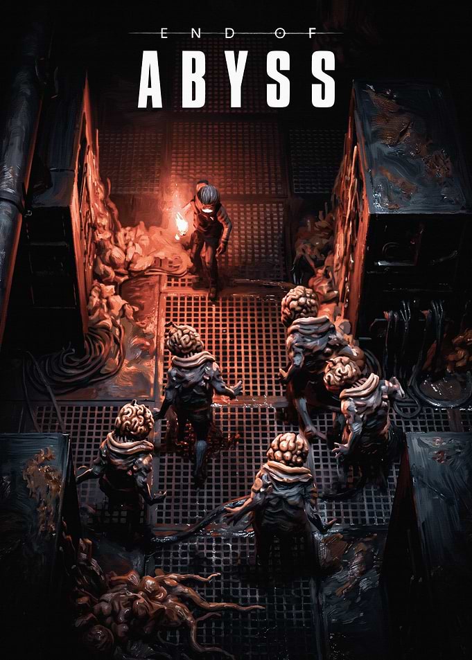 End of Abyss Horror Game Poster