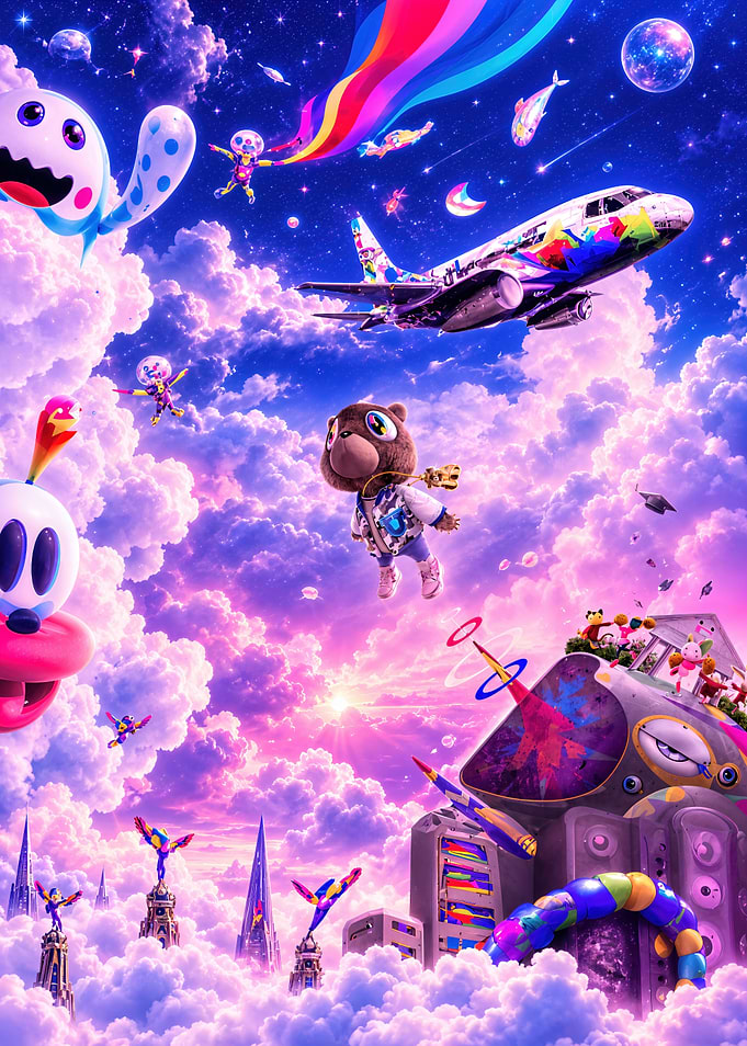 Kanye West Graduation Album Art