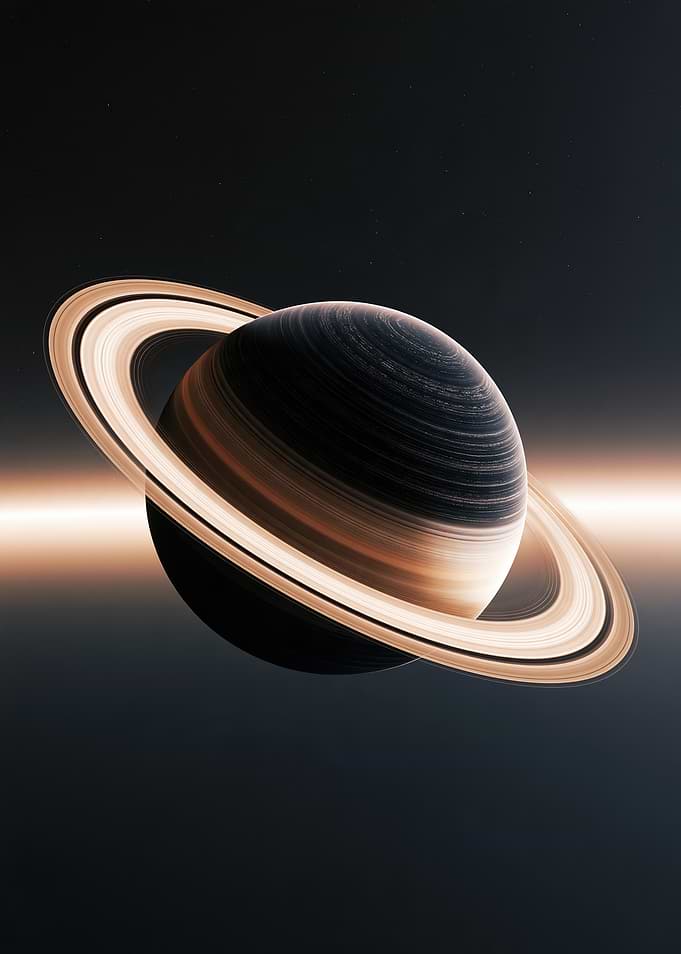 Stunning Saturn-like Ringed Planet