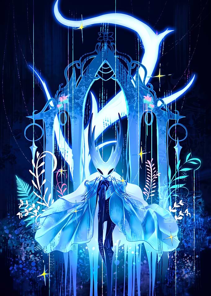 The Pure Vessel Hollow Knight Art