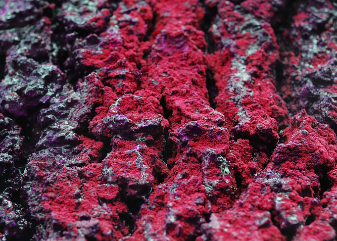 Abstract Red and Purple Textured Surface