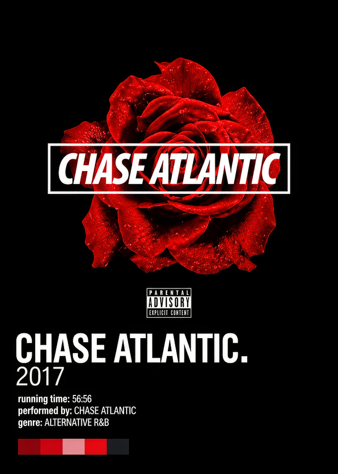 Chase Atlantic Self-Titled Album Poster