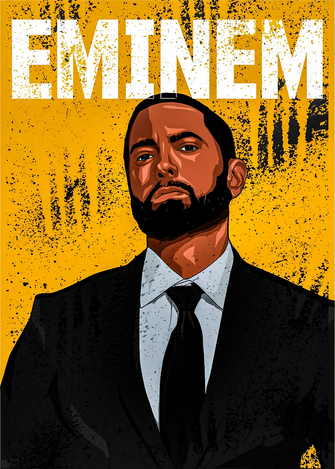 Eminem Portrait Poster