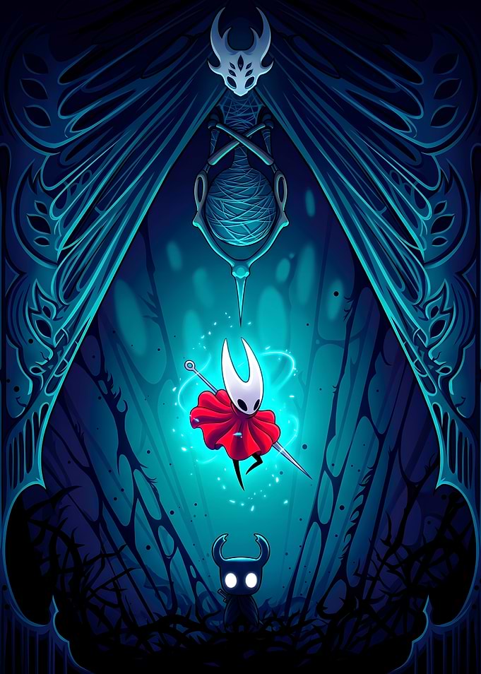 Hollow Knight and Hornet Encounter
