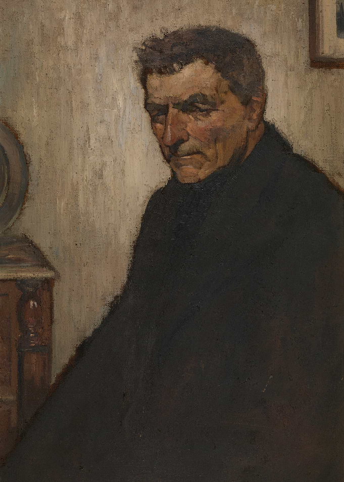 Portrait of a Pensive Man