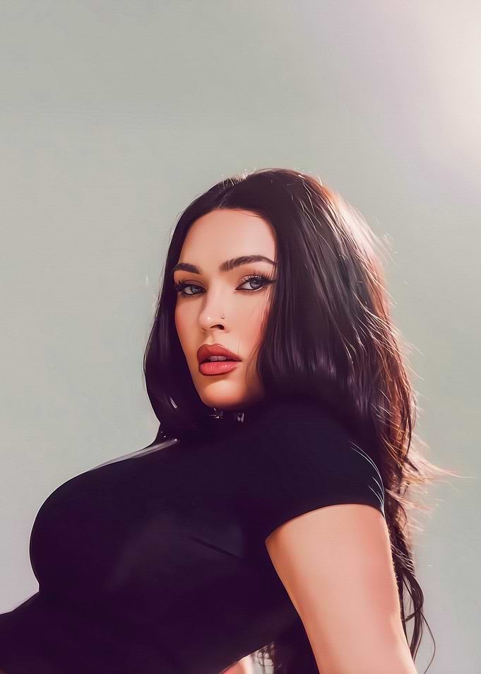 Portrait of Megan Fox