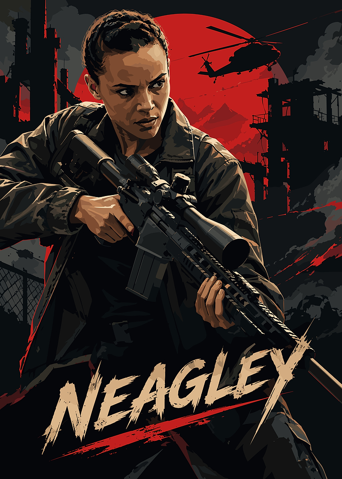 Neagley Reacher Series Character Poster