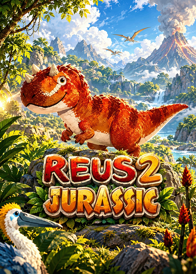 Reus 2 Jurassic Game Poster
