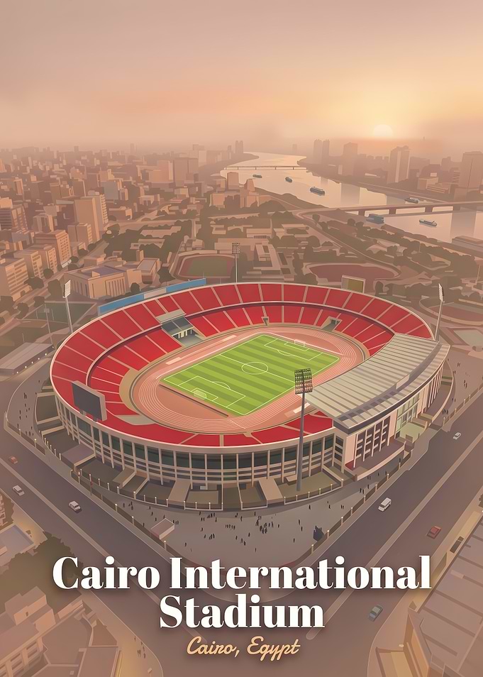 Cairo International Stadium Poster