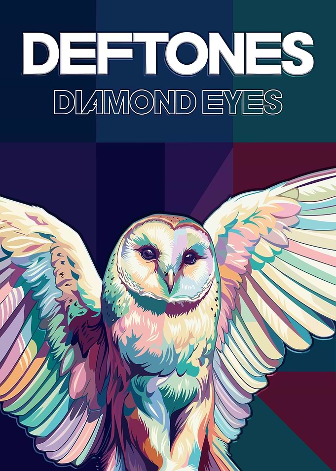 Deftones Diamond Eyes Owl Poster