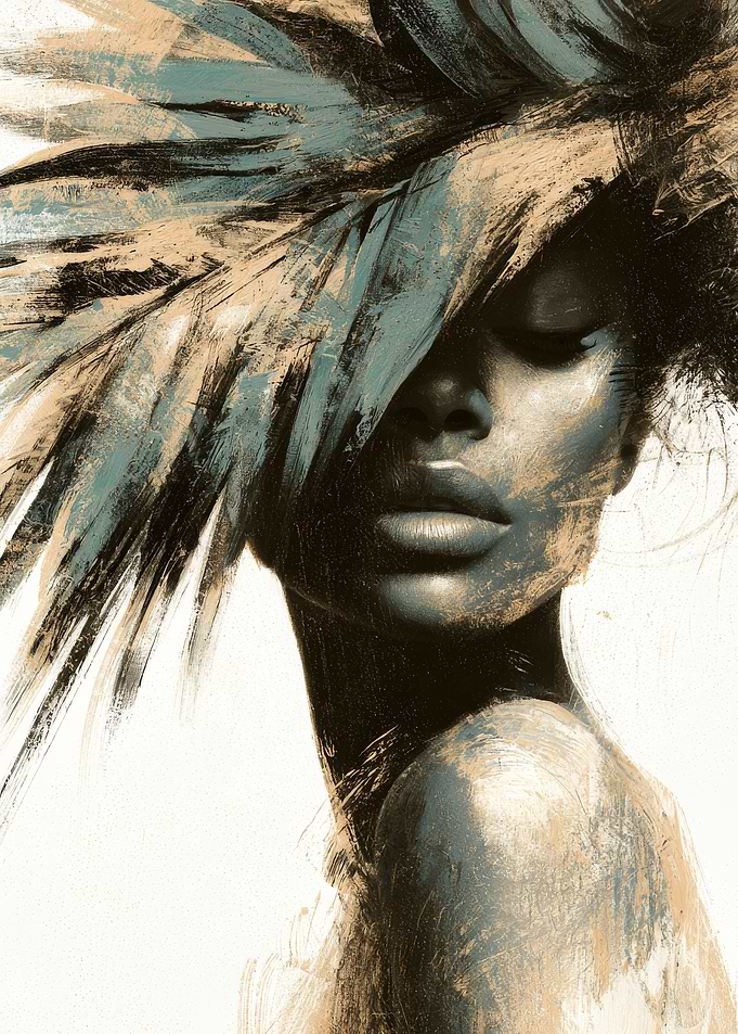 Abstract Portrait of a Woman