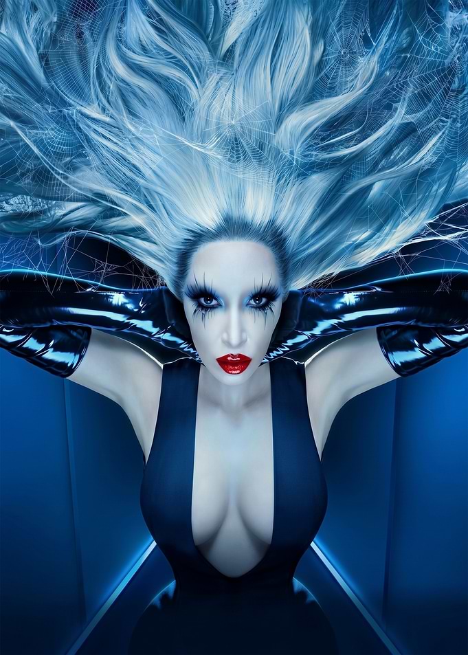 Kim Kardashian American Horror Story Portrait