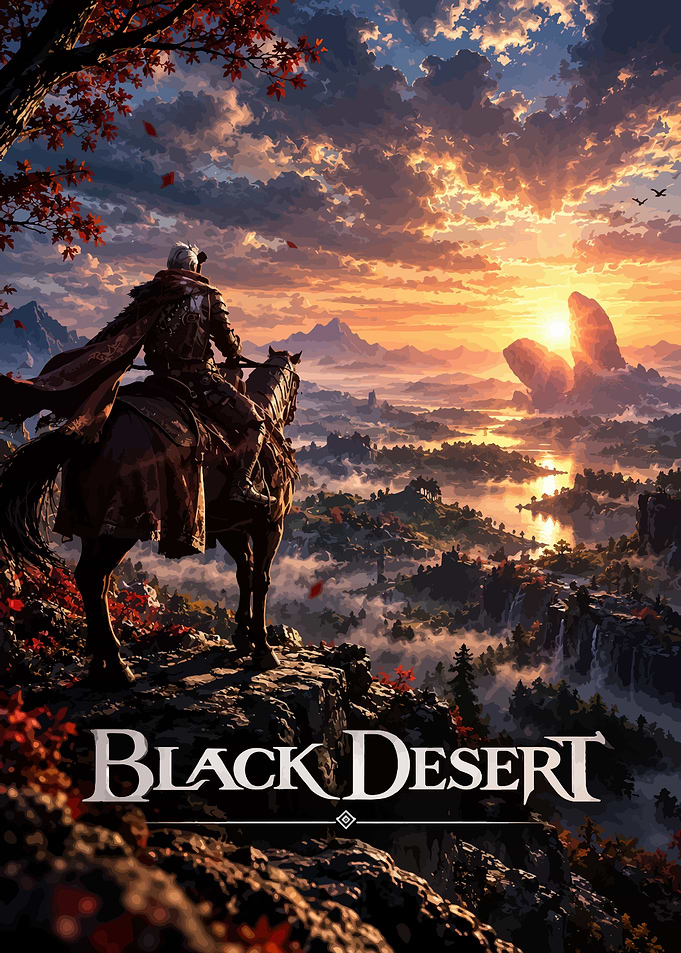 Black Desert Online Fantasy Landscape