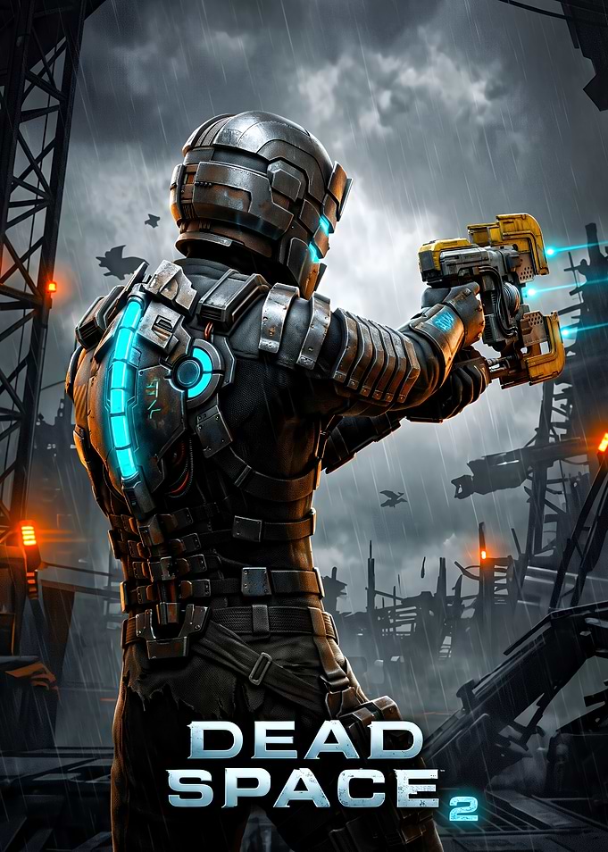 Dead Space 2 Isaac Clarke Poster