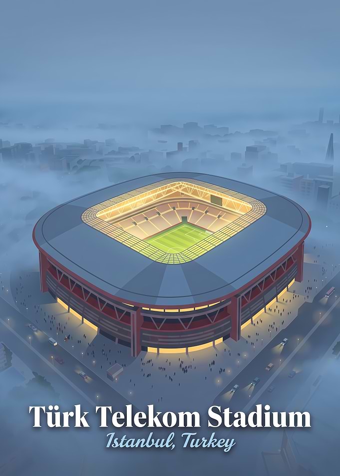 Türk Telekom Stadium Istanbul Poster
