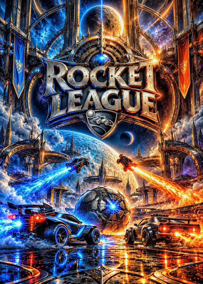 Rocket League Cosmic Arena Battle