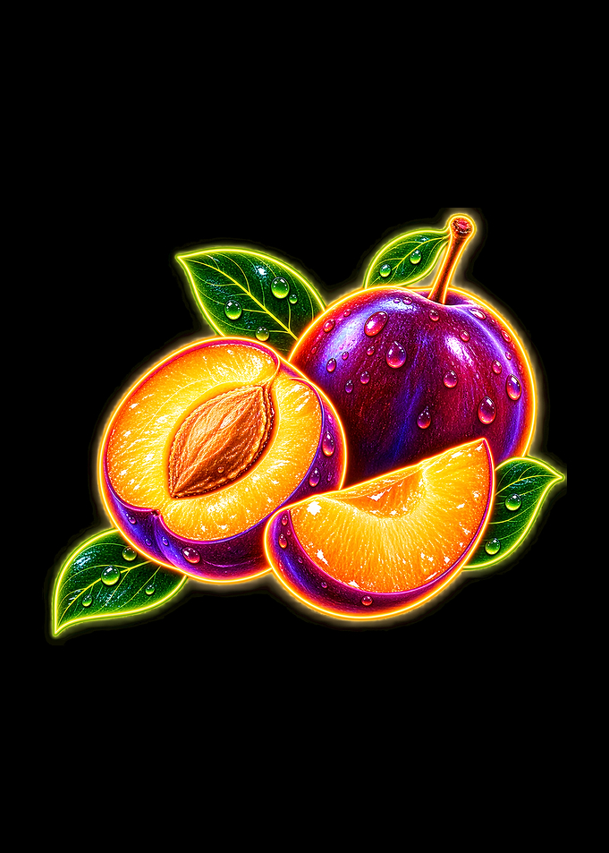 Neon Plum Fruit