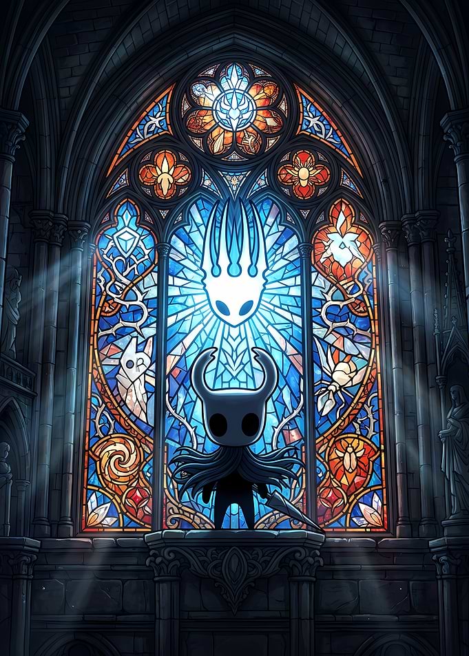 The Knight Before Stained Glass