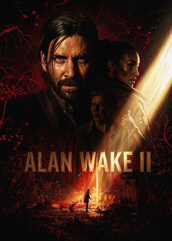 Alan Wake 2 Official Game Poster