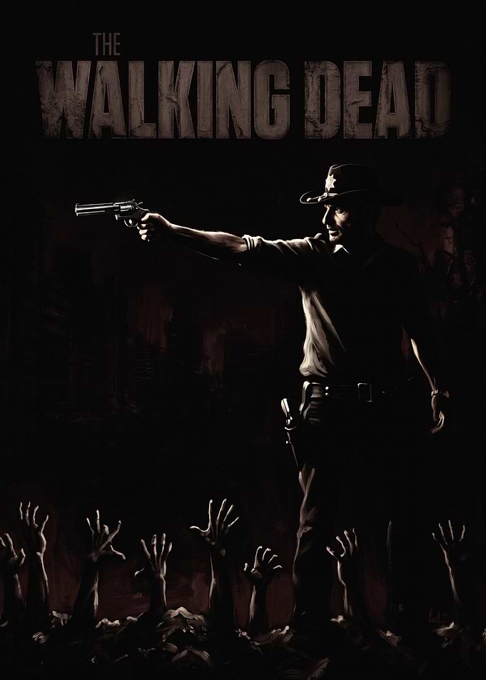The Walking Dead Rick Grimes Poster