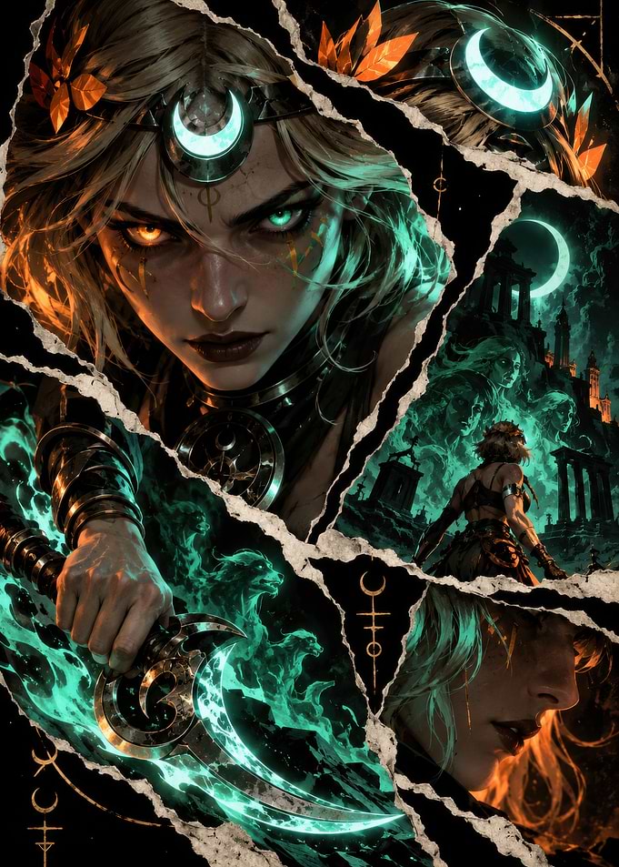 Diana League of Legends Fan Art