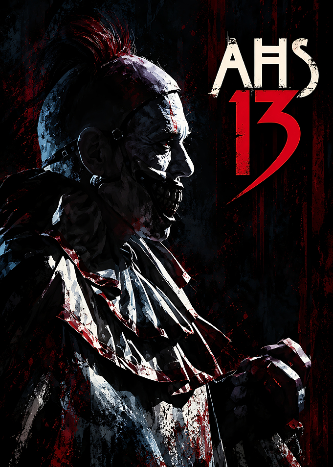 American Horror Story 13 Clown Poster