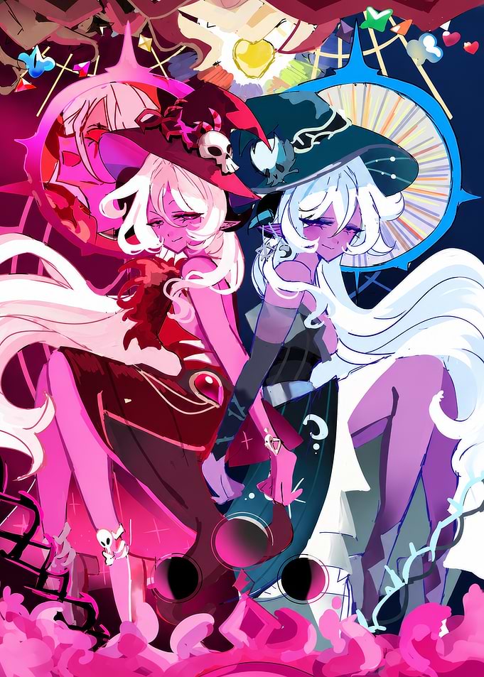 Cookie Run Witch Sisters Illustration