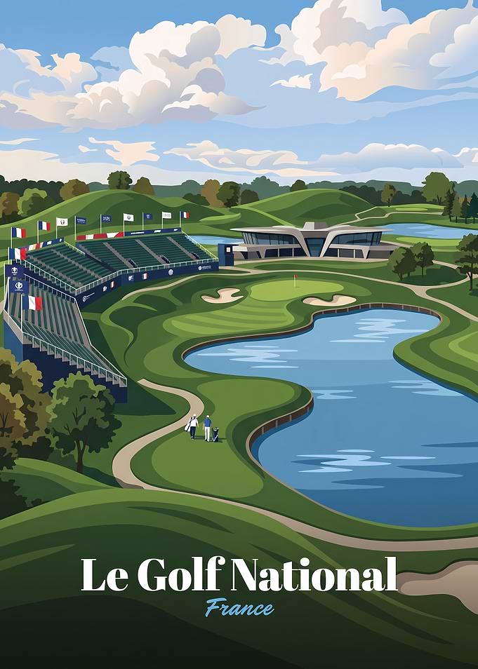 Le Golf National France Poster