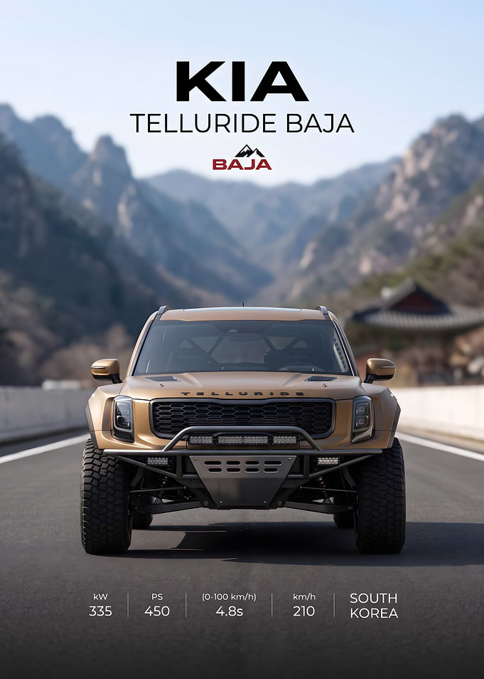 Kia Telluride Baja Concept Car